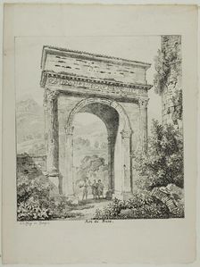 Susa Arch, 1817. Creator: Louis Pierre Baltard