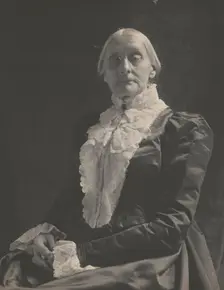 Susan B. (Susan Brownell) Anthony, 1820-1906, between 1900 and 1906. Creator: Frances Benjamin Johnston