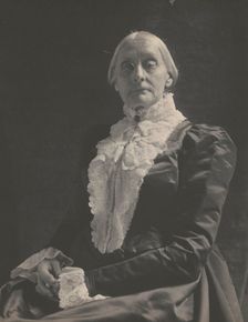 Susan B. (Susan Brownell) Anthony, 1820-1906, between 1900 and 1906. Creator: Frances Benjamin Johnston