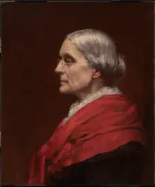 Susan Brownell Anthony, 1895. Creator: Carl Gutherz