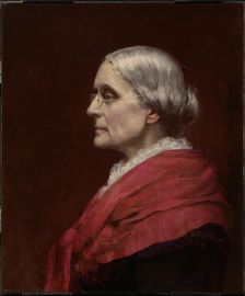 Susan Brownell Anthony, 1895. Creator: Carl Gutherz