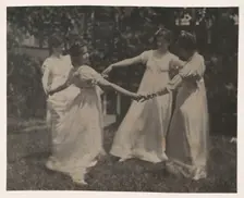 Susan Hannah Macdowell, Unidentified Girl, Elizabeth Macdowell, and Possibly Mary Macdowell..., c. 1 Creator: Thomas Eakins