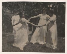 Susan Hannah Macdowell, Unidentified Girl, Elizabeth Macdowell, and Possibly Mary Macdowell..., c. 1 Creator: Thomas Eakins