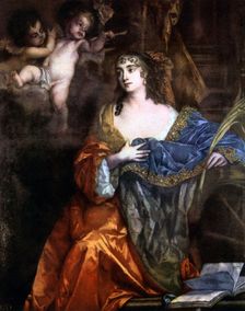 Susan, Lady Belasyse, c1660s.Artist: Peter Lely