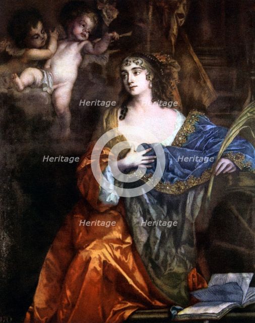 Susan, Lady Belasyse, c1660s.Artist: Peter Lely