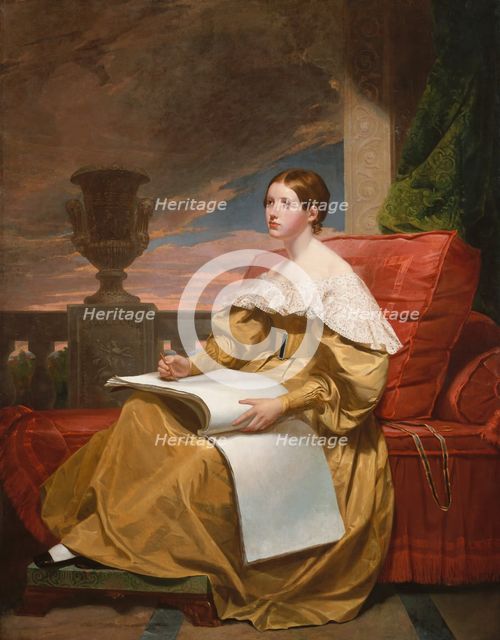 Susan Walker Morse (The Muse), ca. 1836-37. Creator: Samuel Finley Breese Morse.