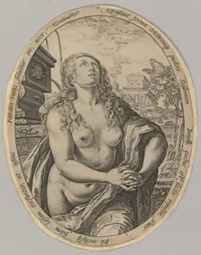 Susanna, 1583. Creator: Hendrik Goltzius