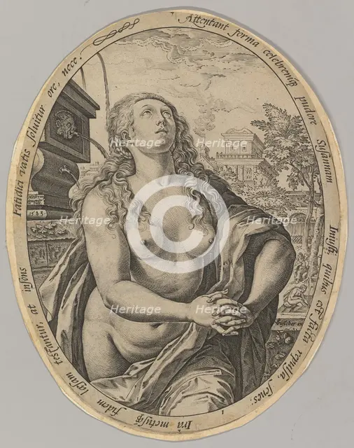 Susanna, 1583. Creator: Hendrik Goltzius.