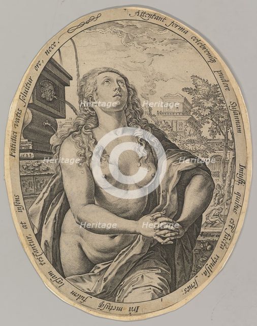 Susanna, 1583. Creator: Hendrik Goltzius.