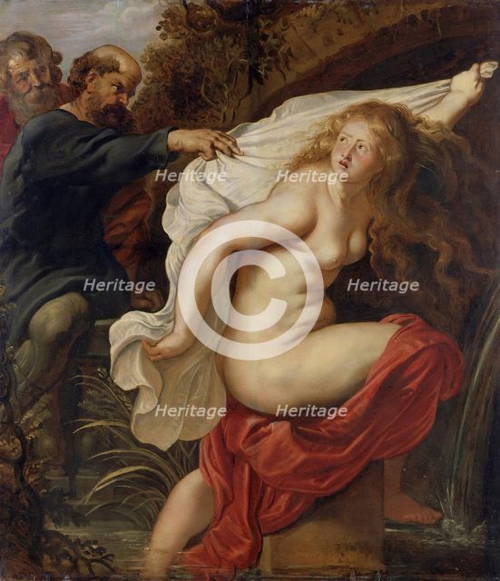 Susanna and the Elders, 1611. Creator: Peter Paul Rubens.