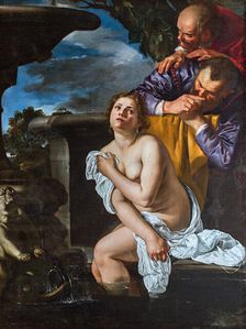 Susanna and the Elders, 1622. Creator: Gentileschi, Artemisia (1598-1653)