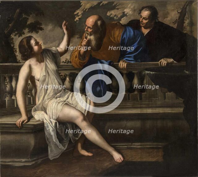 Susanna and the Elders, 1652. Creator: Gentileschi, Artemisia (1598-1653).