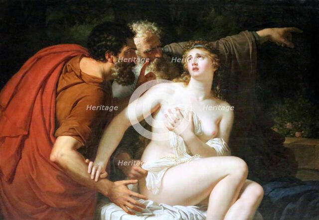 Susanna and the Elders, 1791.
