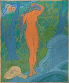 Susanna and the Elders, 1891. Creator: Ranson, Paul Elie (1864-1909)