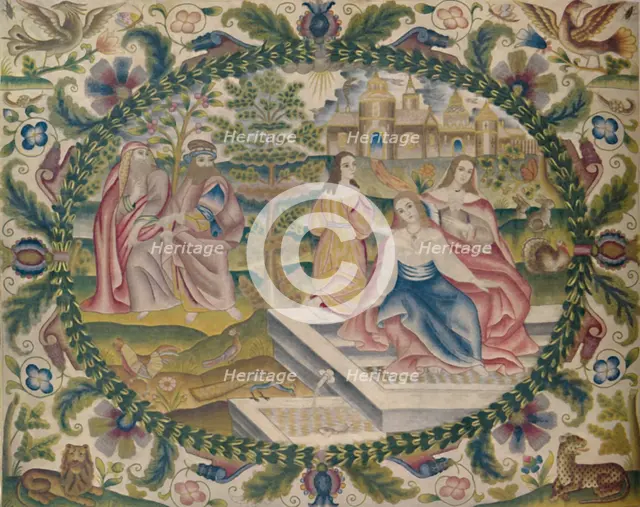 'Susanna and the Elders', 1928. Artist: Unknown.