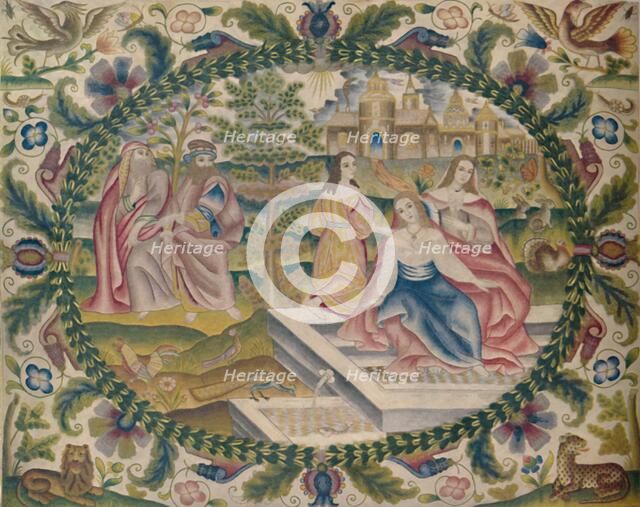 'Susanna and the Elders', 1928. Artist: Unknown.