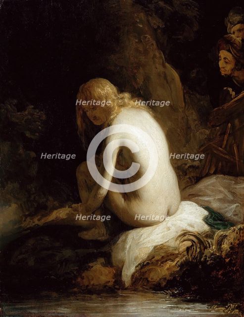 Susanna and the Elders. Artist: Flinck, Govaert (1615-1660)