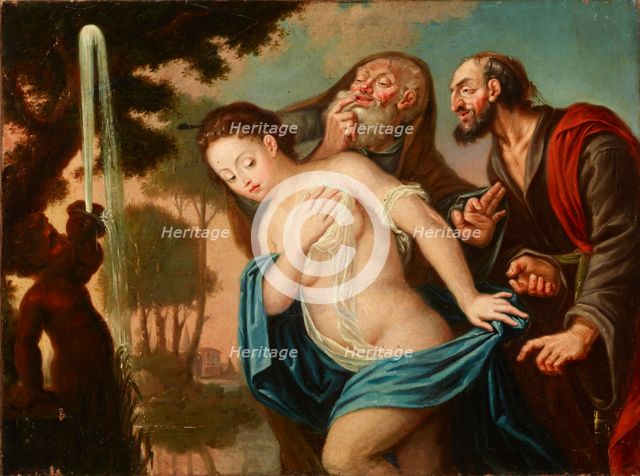 Susanna and the Elders, between 1750-1800. Creator: Unknown.