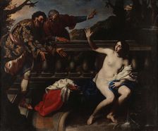 Susanna and the Elders, c1645. Creator: De Rosa, Pacecco (Francesco) (1607-1656)