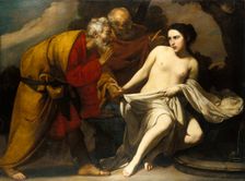 Susanna and the Elders, c1630-1635. Creator: Massimo Stanzione