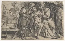 Susanna and the Elders. Creator: Georg Pencz