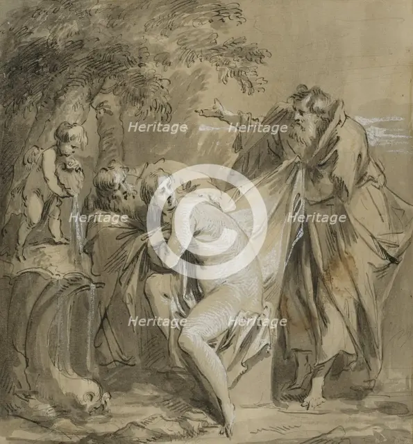 Susanna and the Elders. Creator: Jacob de Wit.