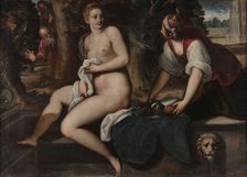Susanna and the Elders. Creator: Palma il Giovane, Jacopo, the Younger (1544-1628)
