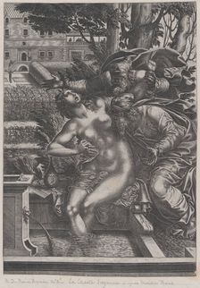 Susanna and the Elders. Creator: Rene Boyvin