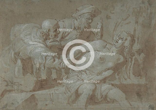 Susanna and the Elders, early 17th-mid 17th century. Creator: Gerrit van Honthorst.