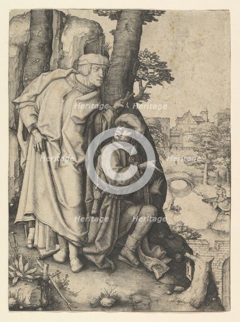 Susanna and the Two Elders, ca. 1508. Creator: Lucas van Leyden.