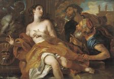 Susanna and the two elders, c1692. Creator: Johann Michael Rottmayr