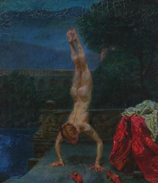 Susanna at her Bath, 1907. Creator: Zahrtmann, Kristian (1843-1917)