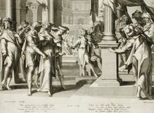 Susanna Before Daniel, 1607. Creator: Willem van Swanenburg