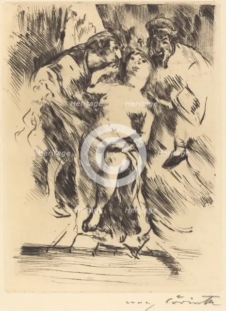 Susanna im Bade (Susanna in the Bath), 1914. Creator: Lovis Corinth.