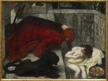 Susanna in the bath, 1896. Creator: Stuck, Franz, Ritter von (1863-1928)