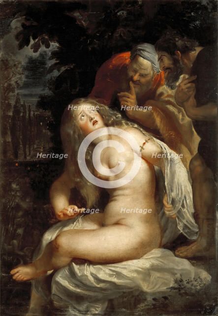 Susannah and the Elders, 1607-1608. Creator: Rubens, Pieter Paul (1577-1640).