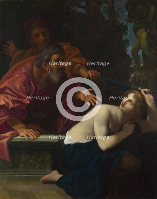 Susannah and the Elders, 1616. Artist: Carracci, Lodovico (1555-1619)
