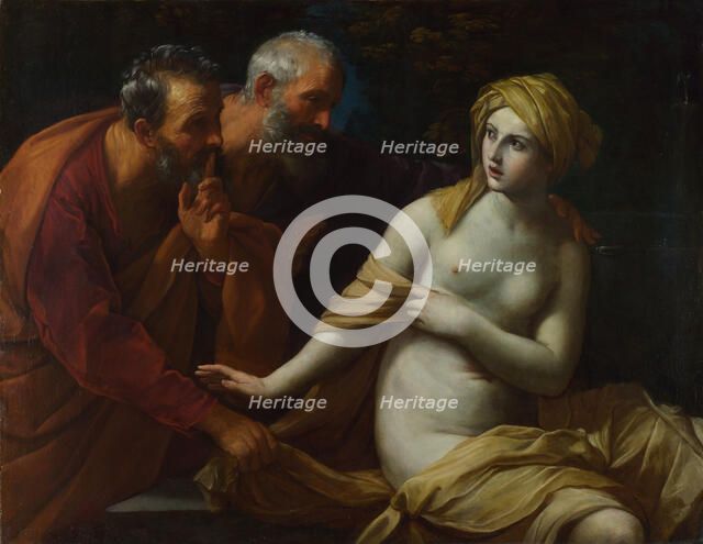 Susannah and the Elders, 1622-1625. Artist: Reni, Guido (1575-1642)