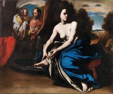 Susannah and the Elders. Creator: Stanzione, Massimo (ca. 1585-ca. 1658)