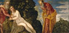 Susannah and the Elders, between 1552 and 1555. Creator: Jacopo Tintoretto