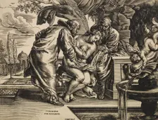 Susannah And The Elders, c1635. Creator: Christoffel Jegher
