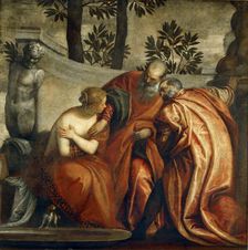 Susannah and the Elders, Last quarter of 16th century. Creator: Veronese, Paolo (1528-1588)