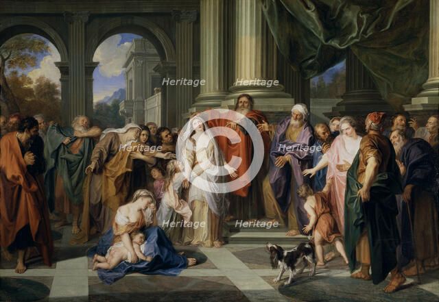 Susannah accused of adultery, 1695-1696. Artist: Coypel, Antoine (1661-1722)