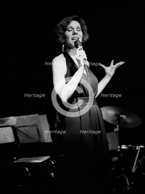 Susannah McCorkle, Pizza on the Park, London, April 1991. Artist: Brian O'Connor.