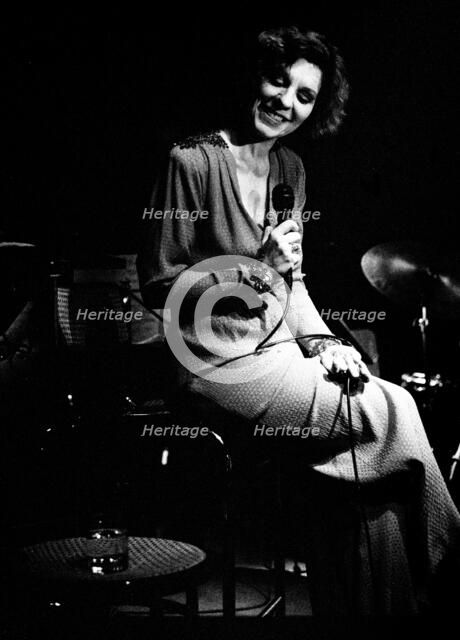 Susannah McCorkle, Pizza on the Park, London, April 1991. Artist: Brian O'Connor.