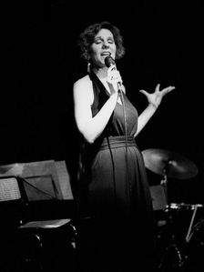 Susannah McCorkle, Pizza on the Park, London, April 1991. Artist: Brian O'Connor