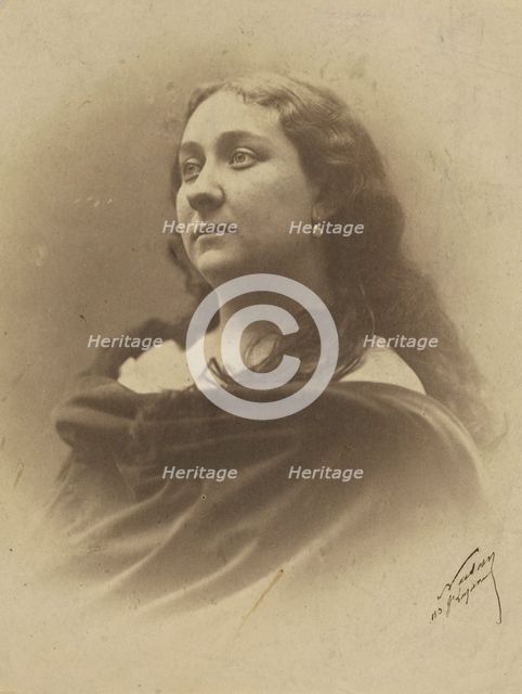 Susanne Lagier, artiste dramatique, 1855-1859. Creator: Nadar.
