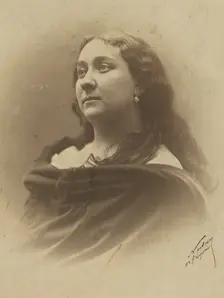 Susanne Lagier, artiste dramatique, 1855-1859. Creator: Nadar