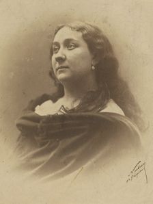 Susanne Lagier, artiste dramatique, 1855-1859. Creator: Nadar