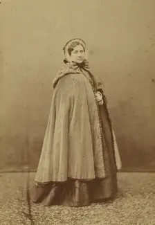 Susanne Lagier, vaudevilliste, 1860-1861. Creator: Nadar